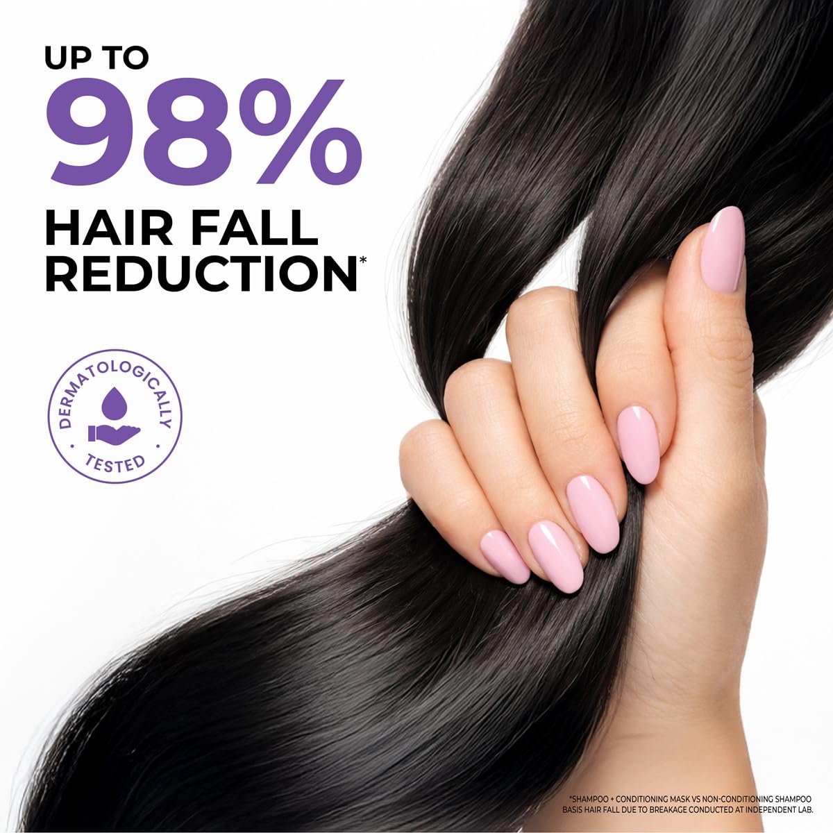 Dabur Vatika Bio-Infusions Anti Hairfall Shampoo | Tuscan Rosemary & Ginseng | 2% Plant Biotin + Vitamin B7 | 98% Reduction in Hairfall | Boost Hair Growth | No Added Salt | For Weak & Breakage-Prone Hair