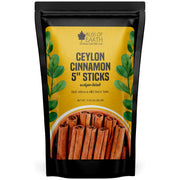 Bliss of Earth 200gm Ceylon Cinnamon (Dalchini) 5" Cut Sticks True Cinnamon Raw From Sri Lanka Original