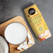 Urban Platter Unsweetened Coconut Cream, 250ml (Pack of 3, 23% Fat, Additive-Free, Made in India, 100% Pure & Thick, Clean Label)