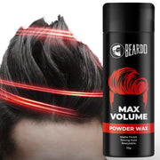 BEARDO Max Volume Powder Wax 10 gm | Strong Hold | Hair Styling Wax Set of 2 Hair Powder 20 g