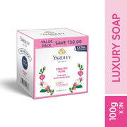 Yardley London English Rose Luxury Soap, 100 G, Pack of 3