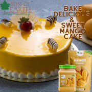 Bliss of Earth 200gm Spinach Powder + 200gm Mango Powder Natural Spray Dried