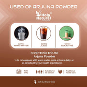 Holy Natural Arjuna bark powder (1 kg) | Arjuna Chhal Powder | Healthy Health, Immunity Booster, 100% pure powder