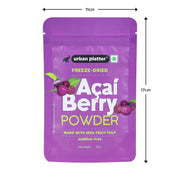 Urban Platter Freeze-Dried Acai Berry Powder, 30g