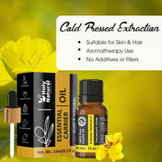 Holy Natural Evening Primrose Essential Oil 15ml (with Dropper Plug) | Undiluted Therapeutic Grade