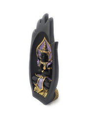 SHINDE EXPORTS Buddha Statue for Home Decor (Purple)