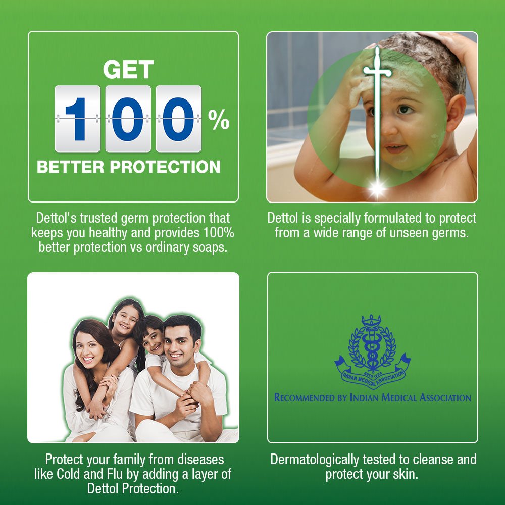 Dettol Original Soap, 3x75g , 75g