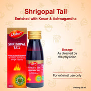 OxyLife Dabur Shrigopal Tail - 50 Ml