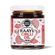 Urban Platter Raayu Chilli Oil, 160g (Japanese Condiment | Infused with Sesame & Garlic | For Ramen, Rice, Dumplings & Silken Tofu)