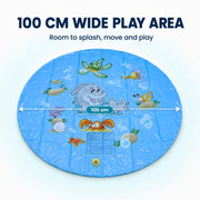 Toy Imagine 100cm Water Sprinkler Play Mat for Kids & Toddlers
