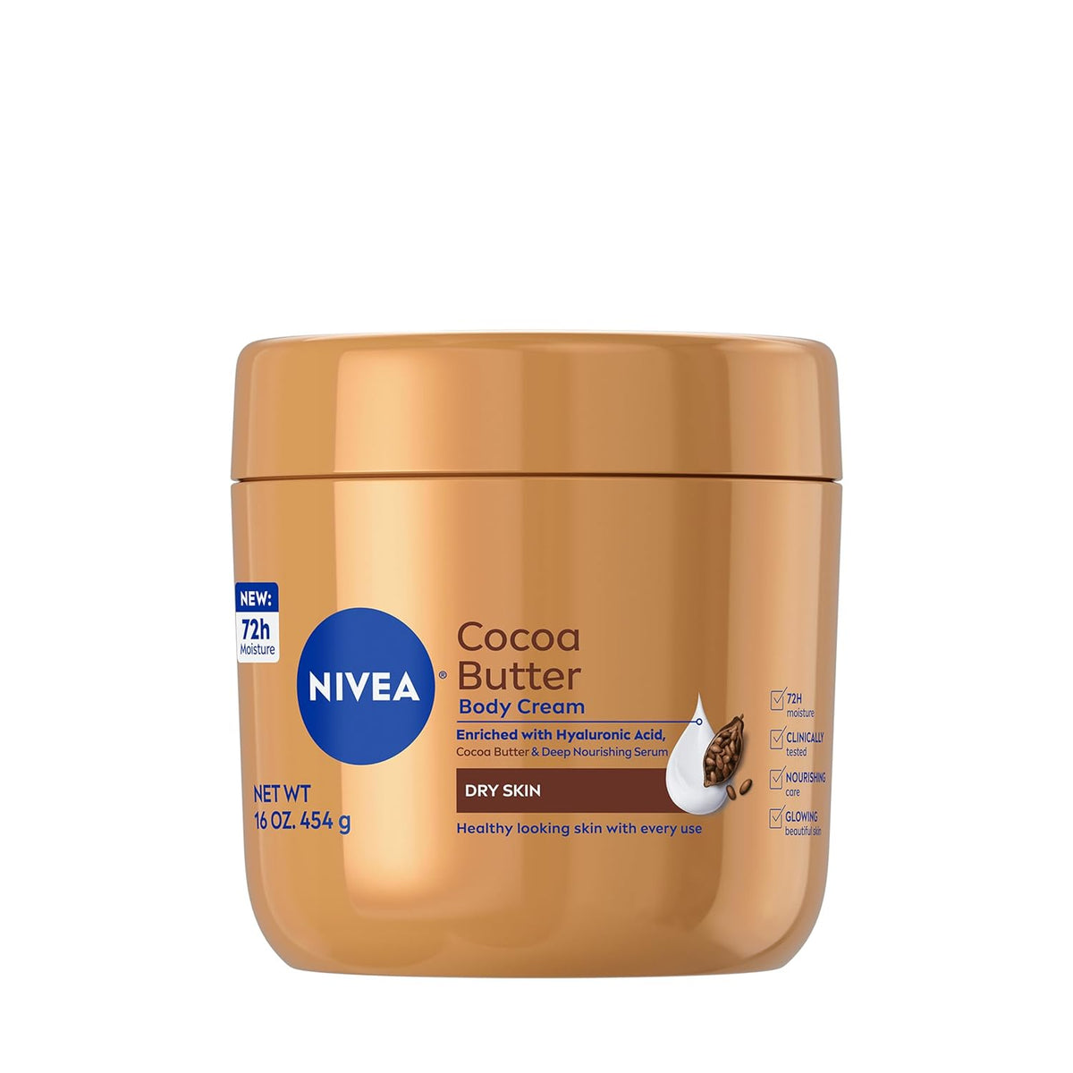 NIVEA Cocoa Butter Body Cream with Deep Nourishing Serum