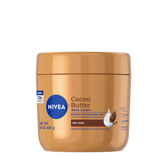 NIVEA Cocoa Butter Body Cream with Deep Nourishing Serum