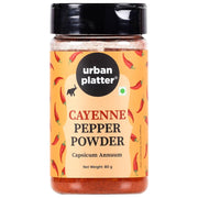 Urban Platter Cayenne Pepper Powder, 80g (Bold, Fiery Heat | Essential Culinary Spice | Known to Support Heart Health & Metabolism)
