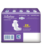STAYFREE Sanitary napkins (14+14 Count) Sanitary Pad (Pack of 2)