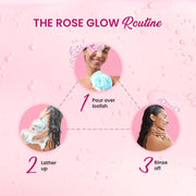 Dabur Gulabari Shower Gel - 250 ml | 99% Pure Glycerine | Gentle Bodywash | Cellulite beads for Exfoliation | 0% Parabens & Soap | No Silicones | With Exotic Damask Rose & Organic Jojoba Oil