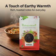 IndianJadiBooti Kalonji Seeds 100g - Pure Nigella Sativa | Premium Black Cumin (Mangrail) for Hair Growth & Weight Loss | The "Seed of Blessing" for Immunity & Digestion | Cooking Spice - IndianJadiBooti