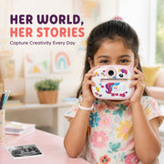 Toy Imagine Instant Print Camera for Kids with Thermal Printer & Dual Lens