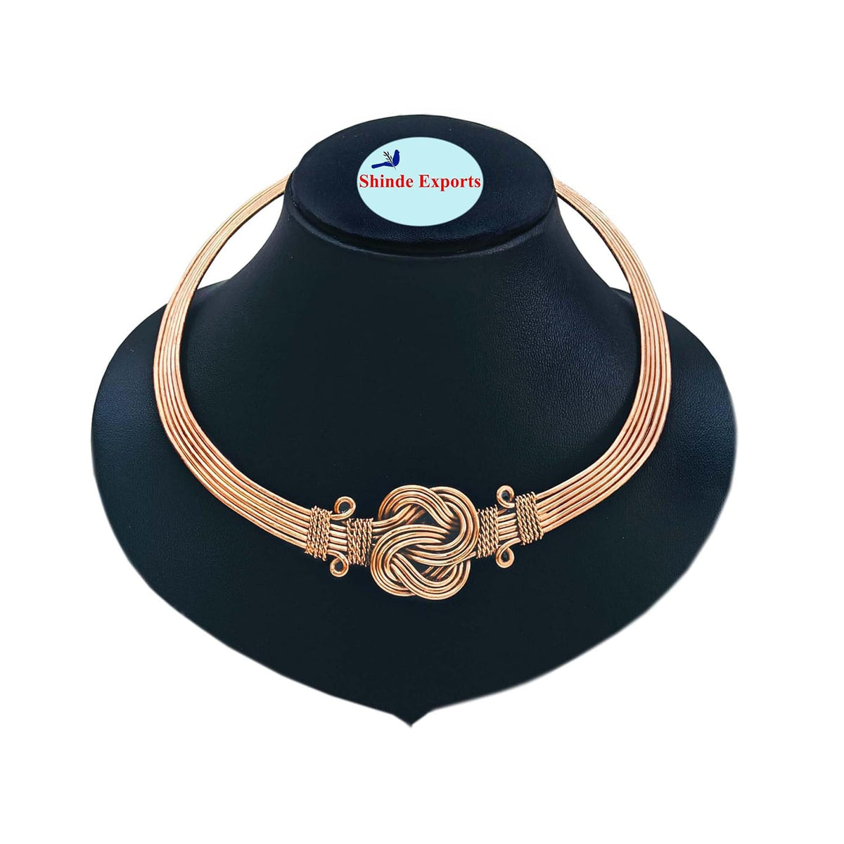 SHINDE EXPORTS pure copper Hasli necklace jewellery choker for women