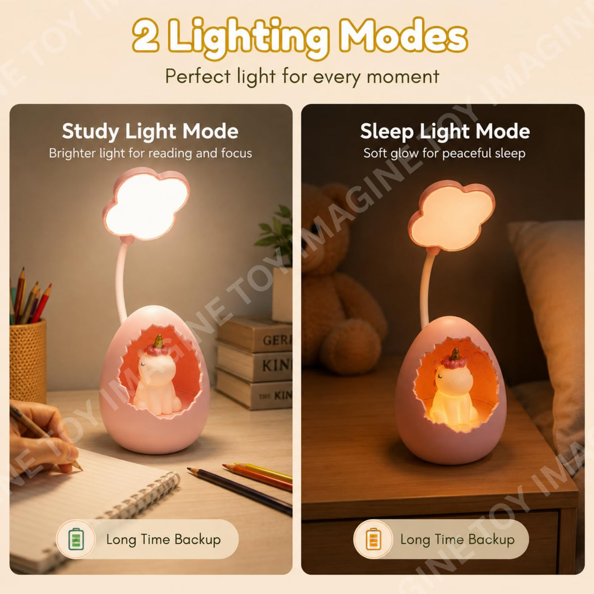 Toy Imagine Rechargeable LED Study Lamp for Kids