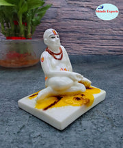 SHINDE EXPORTS Shree Swami Samarth murti Idol Statue for car Dashboard (6.5cm)