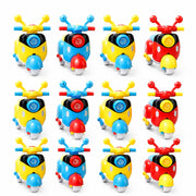 Toy Imagine Pack of 12 Mini Scooter Toy for Kids 3-12 Ages