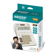 Hauser HC-901 Professional 12-Digit Calculator with Check/Correct & Dual Power