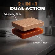 Beardo De-Tan 2-in-1 Scrub Bathing Bar for Men (75g X 3) | Dual Action Cleansing & Exfoliation | Niacinamide, Kojic Acid, Glycolic Acid & Coffee Extracts | Helps Remove Tan, Dirt & Dead Skin