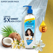 Dabur Anmol Jasmine Coconut Hair Oil, 475ml |Strong, Soft & Shiny Hair (Pack of 1)