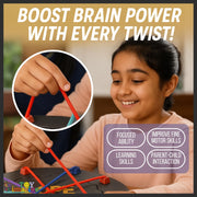 Toy Imagine Rope Logic Puzzle Game for Kids & Adults, Strategy Brain Teaser