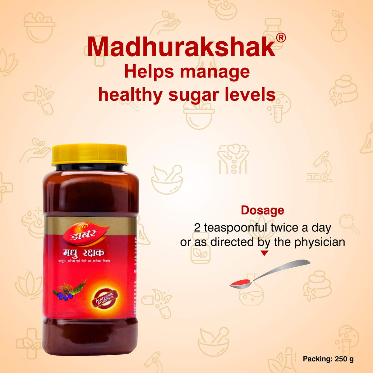 Dabur Madhurakshak, Red - 250 Gm