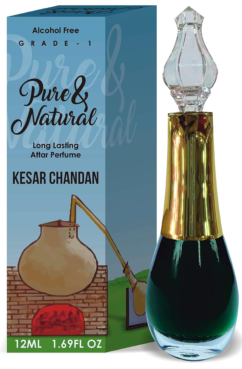 Parag Fragrances Pure & Natural (Diamond Series) (Kesar Chandan)