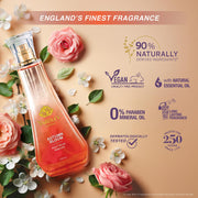 Yardley London Autumn Bloom Perfume| Floral Fruity Scent| 90% Naturally Derived| Plumeria & Orange Peony Perfume For Women| 50Ml - Spray