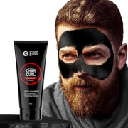 Beardo Activated Charcoal Peel Off Mask for Men, 50g | Charcoal Face Mask for Glowing Skin | Detoxing Facial Kit for Men | Peel Off Mask For Oily & Dirt free skin