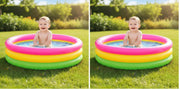Toy Imagine 3 ft Sunset Glow Ring Baby Bath Tub, Pack of 2