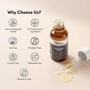 Man Matters BeardGro Beard Growth Serum for Men 30ml | 4% Anagain, 1% Rosemary, 2% Aminexil | Promotes Thicker Beard Growth, Reduces Patchy Beard , Fast Absorption and Lightweight | Pack of 2