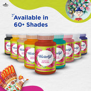 Fevicryl Acrylic Colour White 500ml | Art & Craft, DIY, Rich Pigment, Non-Craking Paint for Canvas, Wood, Leather, Earthenware, Metal | Ideal for school projects, Hobbyists, Artists