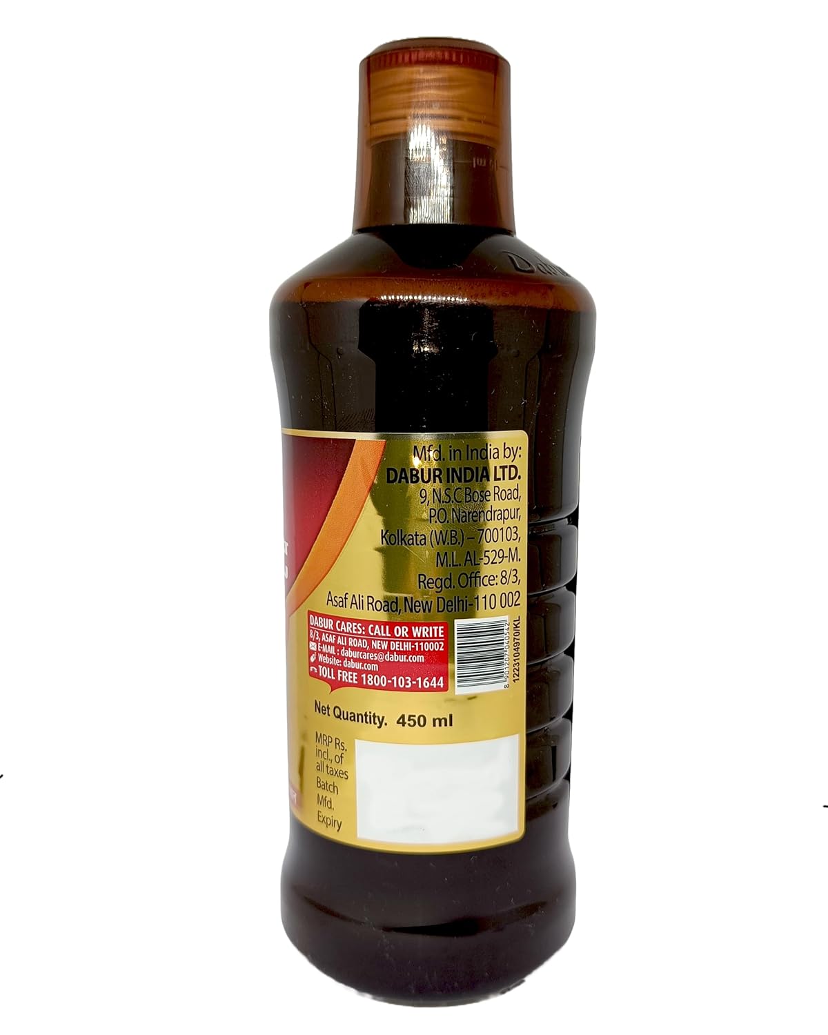 Dabur Ashokarishta Ayurvedic Tonic, Herbal Supplement, Liquid Form, 450g