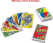 Mattel Games ââ‚¬â€¹UNO Junior Card Game with 45 Cards, Gift for Kids 3 Years Old & Up