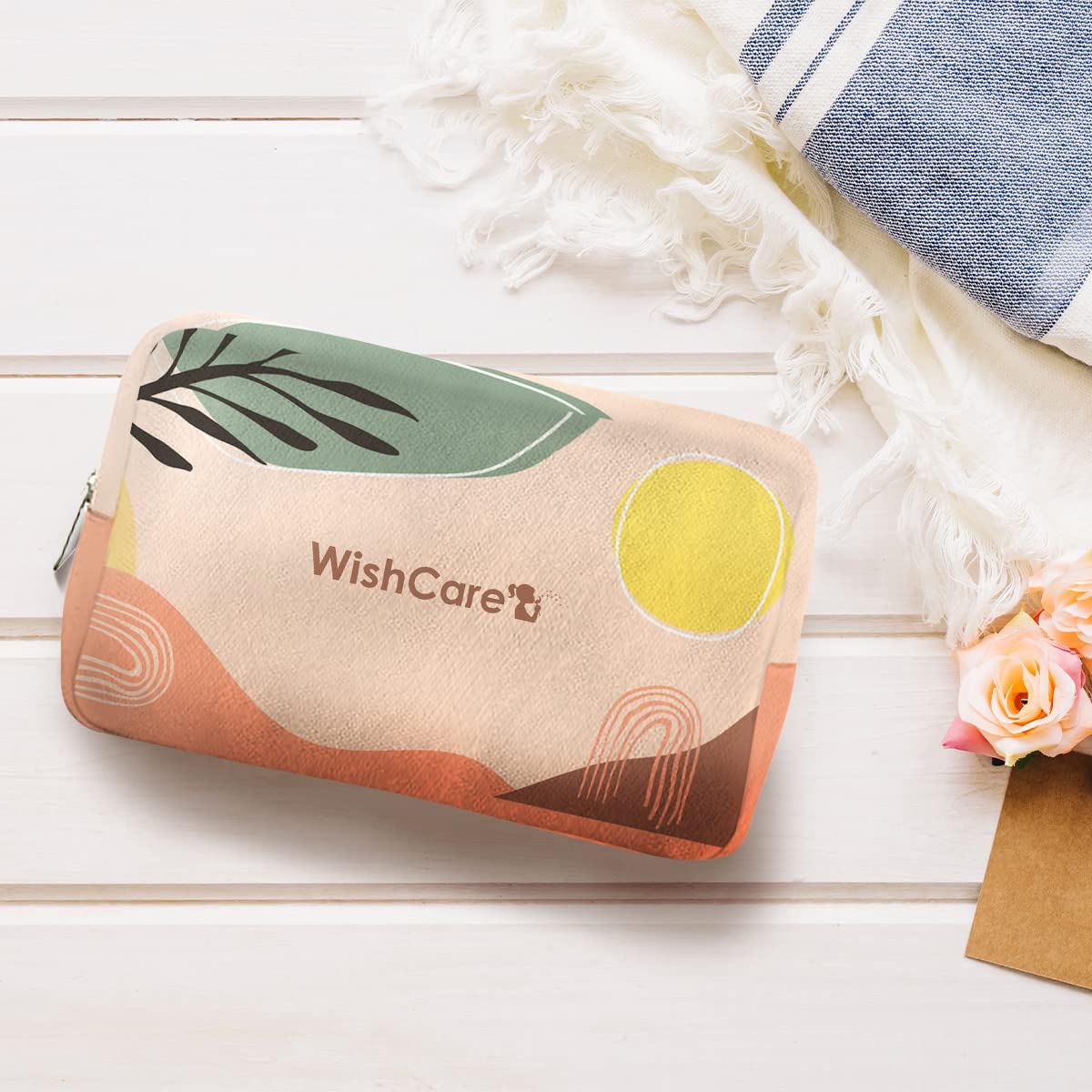 WishCare Multipurpose Eco Friendly Travel Pouch (Assorted)