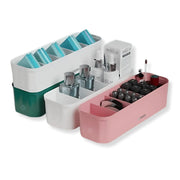 E-COSMOS Drawer Organizers for Undergarments, Socks, Bras, Ties, Scarves, Wardrobe Storage Box Kitchen Tools (Pack Of 4)