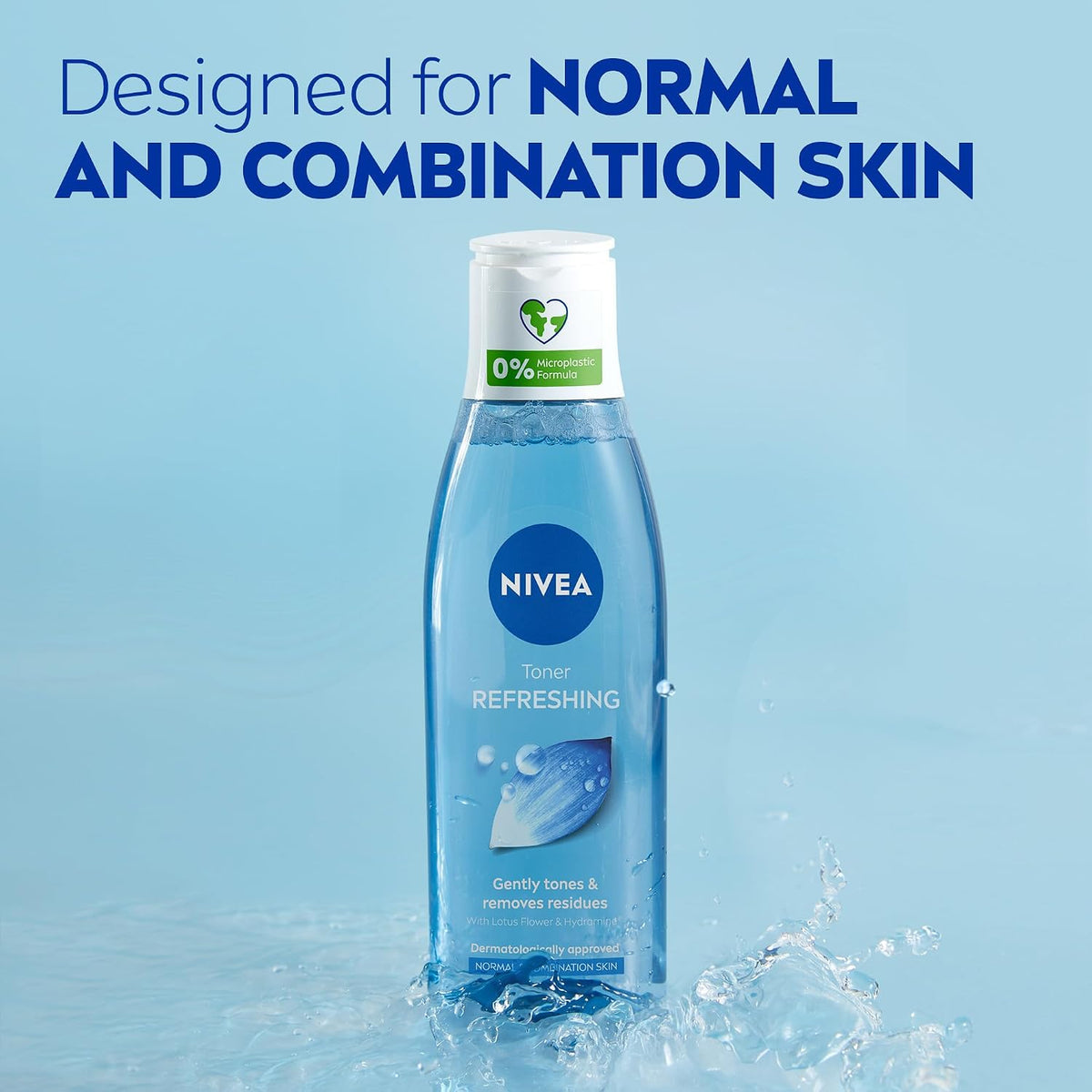 Nivea Visage Daily Essentials Refreshing Toner (Foam), Pack of 200ml