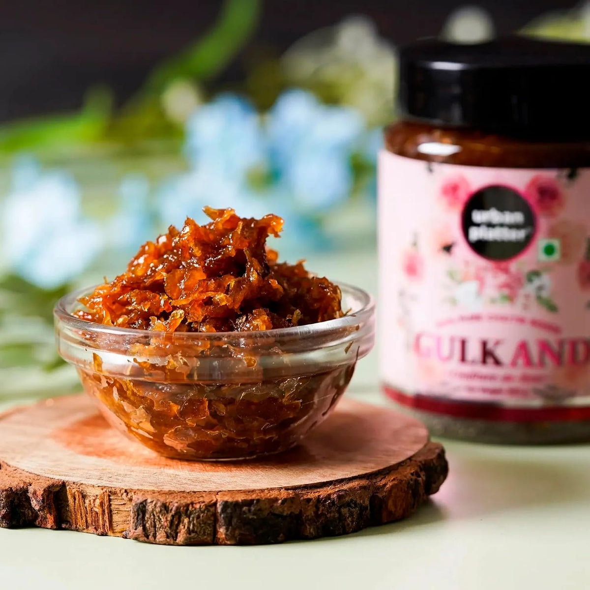 Urban Platter Natural Himalayan Gulkand Rose Petal Jam, 300 g