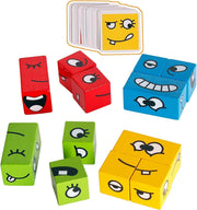 Toy Imagine Emoji Face Cube Puzzle Game for Kids