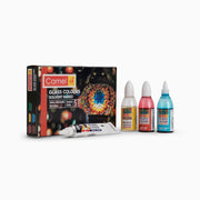 Camel Solvent Based Glass Color - 20ml Each, 5 Shades & Camel Artist Picture Varnish for Oil Colour (Off-White)