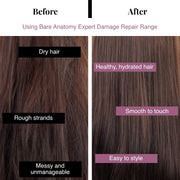 Bare Anatomy Ultra Smoothing Shampoo for Dry and Frizzy Hair | Restores Smoothing & Texture by 37% | Powered By Carbohydrate Complex & Niacinamide | SLS & Paraben Free | Vegan | For Men & Women -250ml