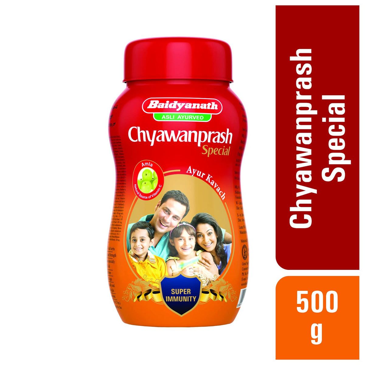 Baidyanath Asli Ayurved Chyawanprash Special 500 g | Enriched With 42+ Ayurvedic Herbs, Improves Immunity And Strength For All Age Groups