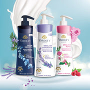 Yardley London English Lavender Moisturizing Body Lotion With Germ Shield| Infused With Lavender Oil| Daily Use Hand & Body Lotion With Natural Floral Extracts For Women| 400ml