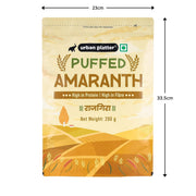 Urban Platter Puffed Amaranth, 200g (Rajgira | High in Protein & Fibre | Healthy Puffed Snack | Gluten-Free)