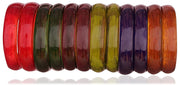 NMII Beautiful Matte Finish Transparent Multicolor Glass Kada for Women & Girls on Different Occasions