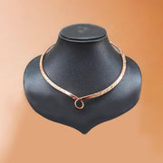 SHINDE EXPORTS pure copper Hasli necklace jewellery choker for women (Design 4)